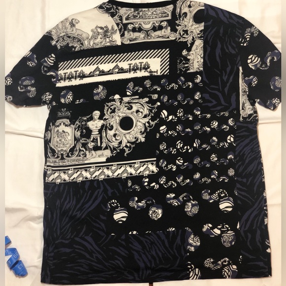 Versus by Versace  printed Cotton T-shirt. - Picture 2 of 10